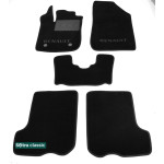 Двошарові килимки Renault Sandero Stepway (mkII) 2013 → - Classic 7mm Black Sotra