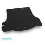 Килимок в багажник Renault Logan (mkII) 2012 → - текстиль Classic 7mm Black Sotra