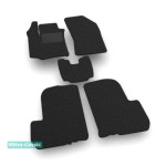 Двошарові килимки Renault Lodgy 2012 → - Classic 7mm Black Sotra