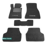 Двошарові килимки BMW 5-series (G30; G31) 2017 → - Classic 7mm Grey Sotra