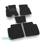 Двошарові килимки Chery Tiggo 3 2014 → - Classic 7mm Black Sotra