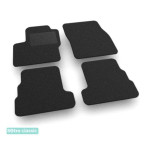 Двошарові килимки Lincoln MKC (mkI) 2014 → - Classic 7mm Black Sotra