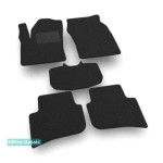 Двошарові килимки Lexus UX (mkI) 2019 → - Classic 7mm Black Sotra