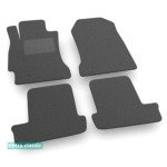 Двошарові килимки Subaru BRZ (mkI) 2012 → - Classic 7mm Grey Sotra