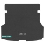 Коврик в багажник BMW 4-series Gran Coupe (F36) 2014→ - текстиль Classic 7mm Grey Sotra