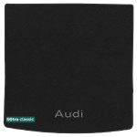 Килимок в багажник Audi A4 (універсал) (mkIV) 2008-2016 - текстиль Classic 7mm Black Sotra