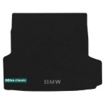 Коврик в багажник BMW 3-series (универсал)(F31) 2012→ - текстиль Classic 7mm Black Sotra
