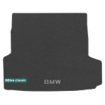 Килимок в багажник BMW 3-series (універсал) (F31) 2012 → - текстиль Classic 7mm Grey Sotra