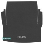 Килимок в багажник BMW 3-series (седан) (F30) 2012 → - текстиль Classic 7mm Grey Sotra