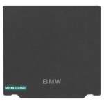 Килимок в багажник BMW 5-series (універсал) (F11) 2010-2017 - текстиль Classic 7mm Grey Sotra
