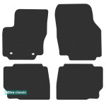 Двошарові килимки Ford Mondeo (ліфтбек & універсал) (mkIII) 2007-2011 - Classic 7mm Black Sotra