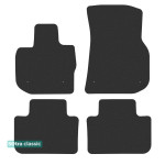 Двошарові килимки BMW X3 (G01) 2017 → АКПП - Classic 7mm Black Sotra