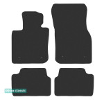 Двошарові килимки Mini Cooper (3 door) (F56) 2014 → manual - Classic 7mm Black Sotra