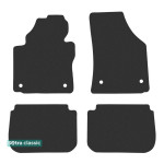Двухслойные коврики Volkswagen Cross Caddy 2013→ - Classic 7mm Black Sotra
