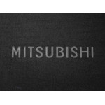 Двухслойные коврики в багажник для Mitsubishi Pajero (3-дв.)(mkII)(багажник) 1991-2000 Black Sotra Classic 7mm