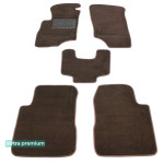 Двошарові килимки для Mitsubishi Outlander (mkI) 2001-2008 10mm Chocolate Sotra Premium