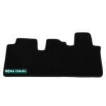 Двухслойные коврики Black для Hyundai Santa Fe (3 ряд)(CM)(mkII) 2010-2012 Sotra Classic 7mm