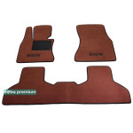 Двошарові килимки для BMW X5 (F15) 2014 → 10mm Terracot Sotra Premium