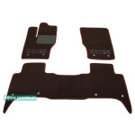 Двошарові килимки для Land Rover Range Rover Sport (mkII) 2013 → 10mm Chocolate Sotra Premium