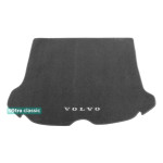 Двошарові килимки для Volvo XC60 (mkII) (багажник) 2017 → 7mm Grey Sotra Classic Sotra Classic 7mm