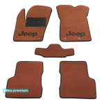 Двошарові килимки для Jeep Renegade 2015 → 10mm Terracot Sotra Premium