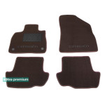 Двухслойные коврики для Citroen DS5 (mkI) 2011→ 10mm Chocolate Sotra Premium