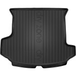 Гумовий килимок в багажник для Skoda Kodiaq (mkI) (7 місць) 2016> (з бічними нішами) (складений 3й ряд) (багажник) - Frogum Dry-Zone 