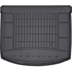 Гумовий килимок в багажник для Mazda 3 (mkII) (хетчбек) 2009-2013 (нижній рівень) (без Bose акустики) (з докаткой) (багажник) - Frogum Pro-Line