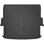 Резиновый коврик в багажник для Citroen DS7 Crossback (mkI) 2017-> (верхний уровень)(с боковыми нишами) - Frogum Dry-Zone