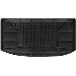 Гумовий килимок в багажник для Hyundai i20 (5-дв.) (MkI) 2008-2014 (з запаскою) - Frogum
