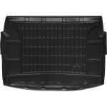 Резиновый коврик в багажник для Citroen DS7 Crossback (mkI) 2018-> (нижний уровень)(без боковых ниш)(багажник) - Frogum Pro-Line