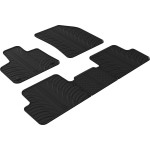 Резиновые коврики Gledring для Citroen DS7 (mkI) 2018->