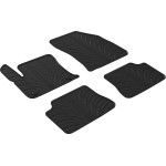 Резиновые коврики Gledring для DS 3 Crossback (mkI)(гибрид) 2020->