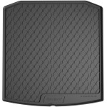 Гумовий килимок у багажник Gledring для Skoda Octavia (mkIV)(ліфтбек) 2020-> (нижній)(з докаткою або без)(багажник)
