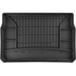 Резиновый коврик в багажник для Peugeot 208 (mkI)(5-дв.) 2012-2019 (багажник) - Frogum Pro-Line