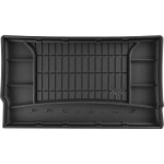 Гумовий килимок у багажник для Renault Zoe (mkI) 2012-> (багажник) - Frogum Pro-Line