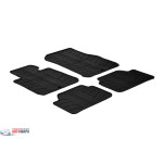 Резиновые коврики Gledring для BMW 1-series (F20; F21) 2011-2019