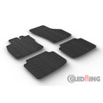 Гумові килимки Gledring для Skoda Superb (mkIIII) 2015>