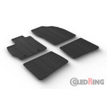 Резиновые коврики Gledring для Тойота Prius (mkIII) 2009-2012