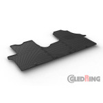 Резиновые коврики Gledring для Renault Trafic (mkIII) 2014>