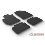 Резиновые коврики Gledring для Hyundai Elantra (mkVI) 2016-2020