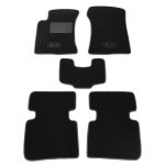 Двошарові килимки Kia Cerato (седан) (LD) (mkI) 2004-2009 - Classic 7mm Black Sotra — Kia Cerato 2004-2009