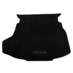 Килимок в багажник для Тойота Corolla (E170) 2014 → - текстиль Classic 7mm Black Sotra