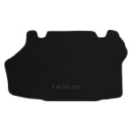 Коврики Lexus ES (mkVI)(гибрид)(багажник) 2012-2015 текстильные Classic - Черные