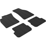 Резиновые коврики Gledring для Audi A6/S6/RS6 (mkV)(C6) 2004-2011 (универсал)