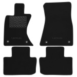 Коврики Lexus IS (mkIII)(полный привод) 2013-> текстильные Classic - Черные