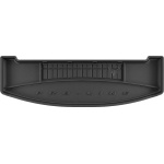 Резиновый коврик в багажник Frogum Pro-Line для Hyundai Santa Fe (mkV) 2024-> (разложенный 3 ряд)(багажник)