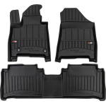 Гумові килимки Frogum Proline 3D для Hyundai Santa Fe (mkV) 2024-> (1–2 ряд)