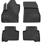 Резиновые коврики Frogum №77 для Citroen Nemo (mkI); Fiat Qubo (mkI); Peugeot Bipper (mkI) 2007-2021 (1-2 ряд)