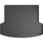Резиновый коврик в багажник Gledring для Hyundai Santa Fe (mkV) 2024-> (гибрид / PHEV)(5 мест)(верхний уровень)(багажник)